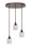 Toltec Lighting - 2183-BRZ-4810 - Three Light Pendalier - Empire - Bronze