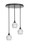 Toltec Lighting - 2183-ES-4811 - Three Light Pendalier - Empire - Espresso