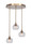 Toltec Lighting - 2183-NAB-202 - Three Light Pendalier - Empire - New Age Brass
