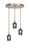Toltec Lighting - 2183-NAB-4252 - Three Light Pendalier - Empire - New Age Brass