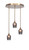 Toltec Lighting - 2183-NAB-4282 - Three Light Pendalier - Empire - New Age Brass