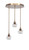 Toltec Lighting - 2183-NAB-5110 - Three Light Pendalier - Empire - New Age Brass