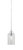 Toltec Lighting - 22-CH-3002 - One Light Mini Pendant - Any - Chrome