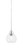 Toltec Lighting - 22-CH-4100 - One Light Mini Pendant - Any - Chrome