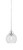 Toltec Lighting - 22-CH-4102 - One Light Mini Pendant - Any - Chrome