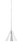 Toltec Lighting - 22-CH-421 - One Light Mini Pendant - Any - Chrome
