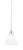 Toltec Lighting - 22-CH-4761 - One Light Mini Pendant - Any - Chrome