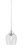 Toltec Lighting - 22-CH-4812 - One Light Mini Pendant - Any - Chrome