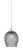 Toltec Lighting - 22-CH-4902 - One Light Mini Pendant - Any - Chrome