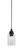 Toltec Lighting - 22-DG-3002 - One Light Mini Pendant - Any - Dark Granite