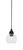 Toltec Lighting - 22-DG-4100 - One Light Mini Pendant - Any - Dark Granite