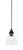 Toltec Lighting - 22-DG-4760 - One Light Mini Pendant - Any - Dark Granite