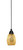 Toltec Lighting - 22-MB-4175 - One Light Mini Pendant - Any - Matte Black