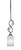 Toltec Lighting - 232-CH-3001 - One Light Mini Pendant - Jazz - Chrome