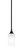 Toltec Lighting - 23-BC-541 - One Light Mini Pendant - Stem - Black Copper
