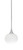 Toltec Lighting - 23-BN-212 - One Light Mini Pendant - Stem - Brushed Nickel