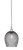 Toltec Lighting - 23-BN-4902 - One Light Mini Pendant - Stem - Brushed Nickel