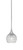 Toltec Lighting - 23-BN-5110 - One Light Mini Pendant - Stem - Brushed Nickel