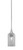 Toltec Lighting - 23-BN-542 - One Light Mini Pendant - Stem - Brushed Nickel