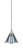 Toltec Lighting - 23-BN-9325 - One Light Mini Pendant - Any - Brushed Nickel