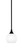 Toltec Lighting - 23-MB-4101 - One Light Mini Pendant - Stem - Matte Black