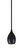 Toltec Lighting - 23-MB-426 - One Light Mini Pendant - Any - Matte Black
