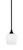 Toltec Lighting - 23-MB-4811 - One Light Mini Pendant - Stem - Matte Black