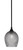 Toltec Lighting - 23-MB-4902 - One Light Mini Pendant - Stem - Matte Black