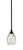 Toltec Lighting - 23-MB-5054 - One Light Mini Pendant - Stem - Matte Black