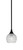 Toltec Lighting - 23-MB-5110 - One Light Mini Pendant - Stem - Matte Black