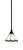 Toltec Lighting - 23-MB-9125 - One Light Mini Pendant - Stem - Matte Black