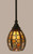 Toltec Lighting - 23-MB-9871 - One Light Mini Pendant - Stem - Matte Black
