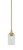 Toltec Lighting - 23-NAB-3002 - One Light Mini Pendant - Stem - New Age Brass