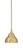 Toltec Lighting - 23-NAB-427 - One Light Mini Pendant - Any - New Age Brass