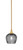 Toltec Lighting - 23-NAB-4602 - One Light Mini Pendant - Stem - New Age Brass