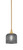 Toltec Lighting - 23-NAB-4612 - One Light Mini Pendant - Stem - New Age Brass