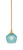 Toltec Lighting - 23-NAB-4625 - One Light Mini Pendant - Stem - New Age Brass