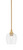 Toltec Lighting - 23-NAB-4810 - One Light Mini Pendant - Stem - New Age Brass