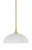 Toltec Lighting - 23-NAB-540 - One Light Mini Pendant - Any - New Age Brass