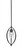 Toltec Lighting - 2401-DG-300 - One Light Mini Pendant - Marquise - Dark Granite