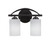 Toltec Lighting - 2402-DG-310 - Two Light Bath Bar - Marquise - Dark Granite