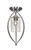 Toltec Lighting - 2417-BN-300 - One Light Semi-Flush Mount - Marquise - Brushed Nickel