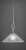 Toltec Lighting - 241-AS-411 - One Light Pendant - Revo - Aged Silver