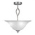 Toltec Lighting - 242-AS-53615 - Three Light Semi-Flush Mount - Revo - Aged Silver