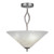 Toltec Lighting - 242-AS-714 - Three Light Semi-Flush Mount - Revo - Aged Silver