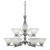 Toltec Lighting - 249-AS-7145 - Nine Light Chandelier - Revo - Aged Silver
