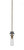 Toltec Lighting - 2501-ESBR-600 - One Light Mini Pendant - Salinda - Espresso & Brass