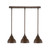 Toltec Lighting - 25-BRZ-427 - Three Light Multi Light Mini Pendant - Any - Bronze