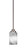 Toltec Lighting - 2601-BN-3009 - One Light Mini Pendant - Odyssey - Brushed Nickel
