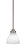 Toltec Lighting - 2601-BN-4761 - One Light Mini Pendant - Odyssey - Brushed Nickel